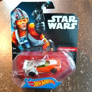 Star Wars Luke Skywalker Orange Hot Wheels